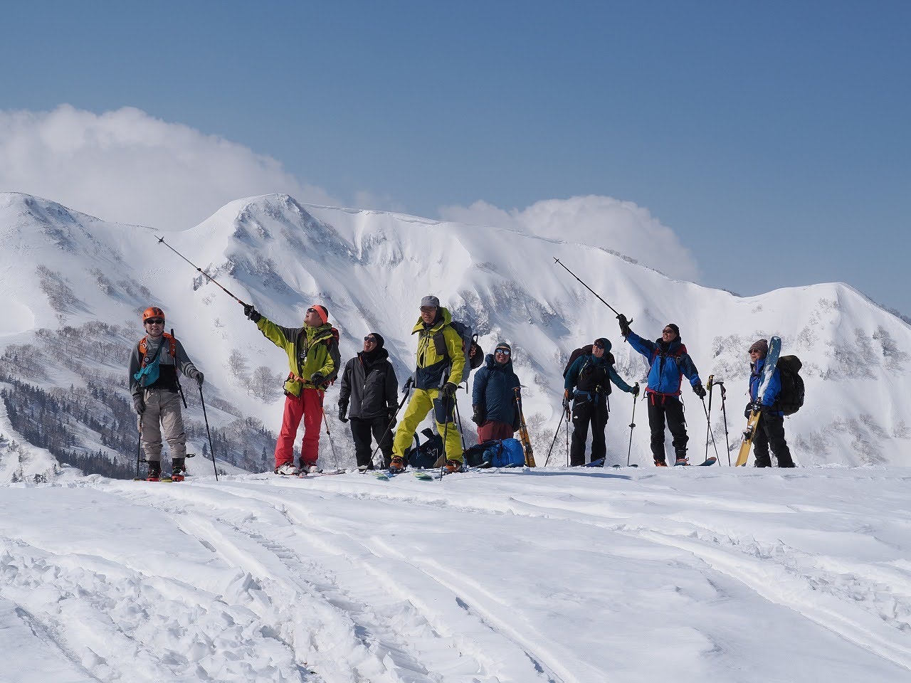 絶景の風吹大池