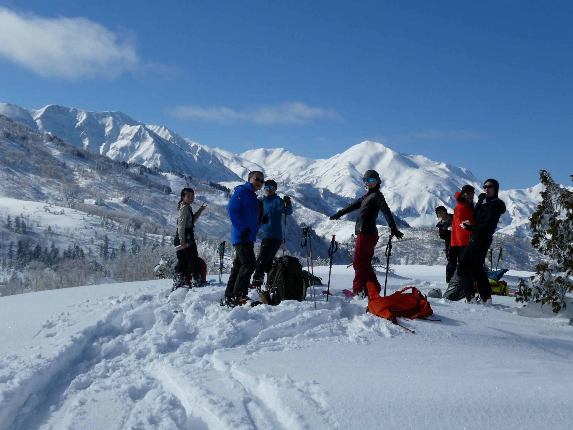 天上の楽園かな的気分、蒲原山