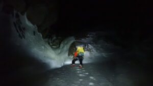 ３ルンゼ取りつきかと思ったら２ルンゼ取りつきだった 